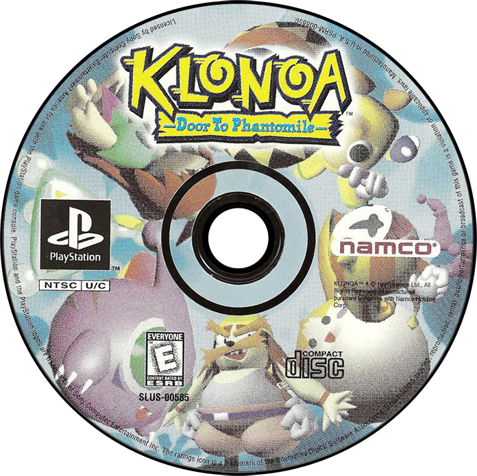 Klonoa Door to Phantomile - PS1, Condition: Disc Only