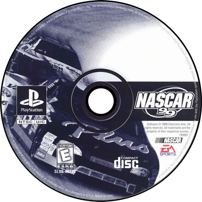 NASCAR 99 - PS1, Condition: Disc Only