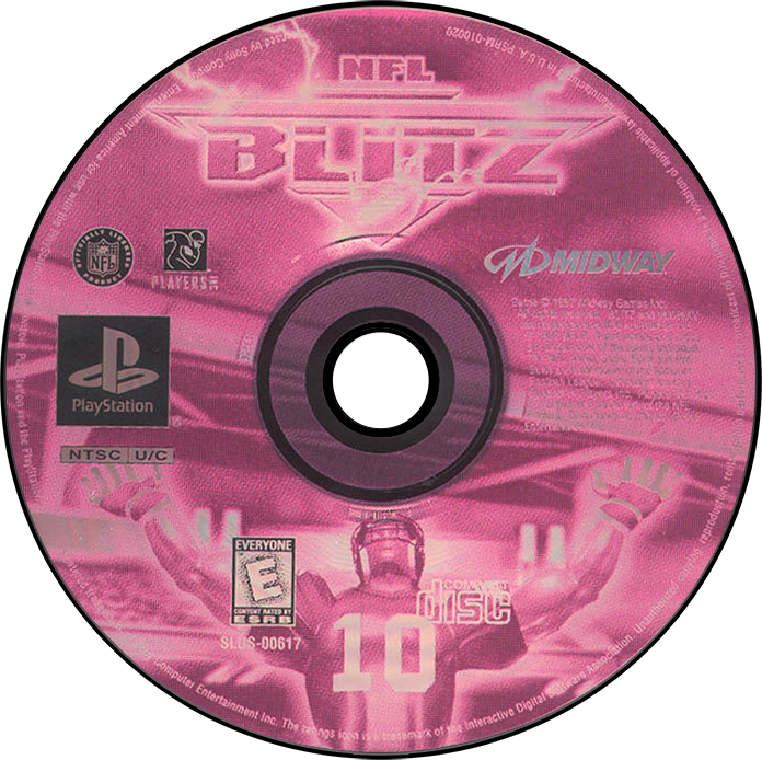 NFL Blitz - PS1, Condition: Disc Only