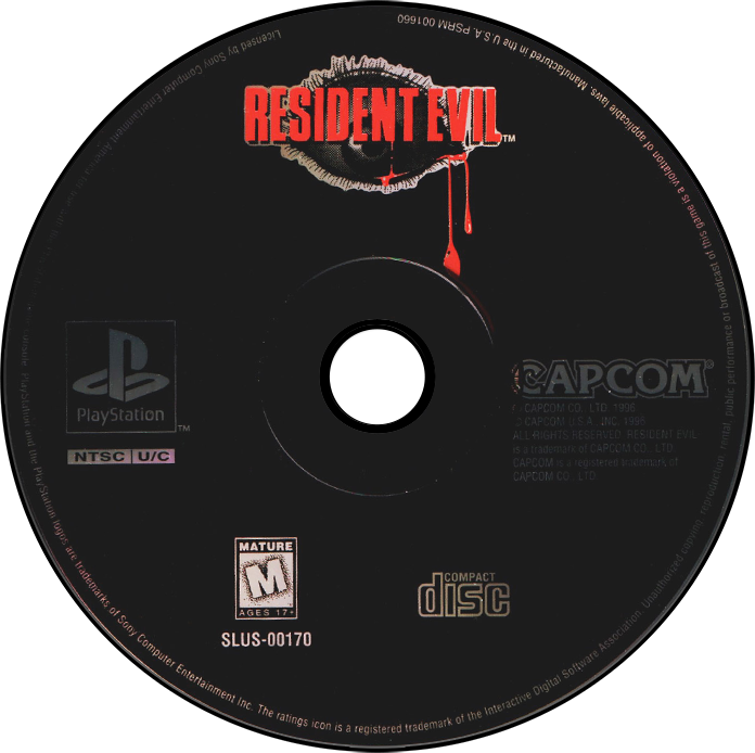 Resident Evil - PS1, Condition: Disc Only