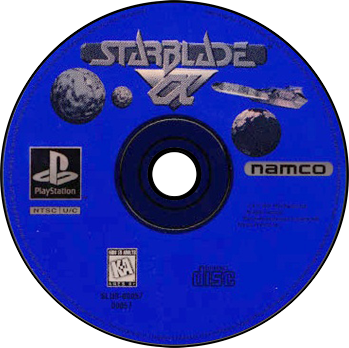 Starblade Alpha - PS1, Condition: Disc Only