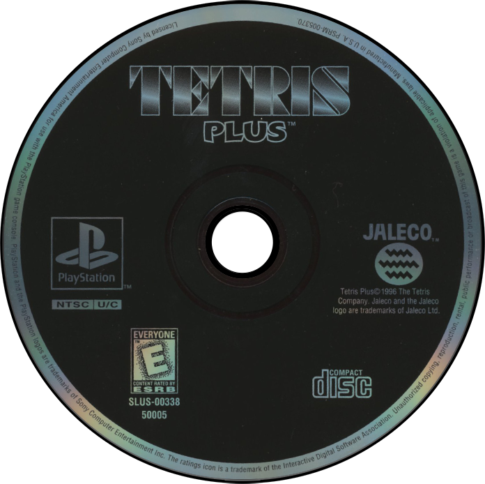 Tetris Plus - PS1, Condition: Disc Only