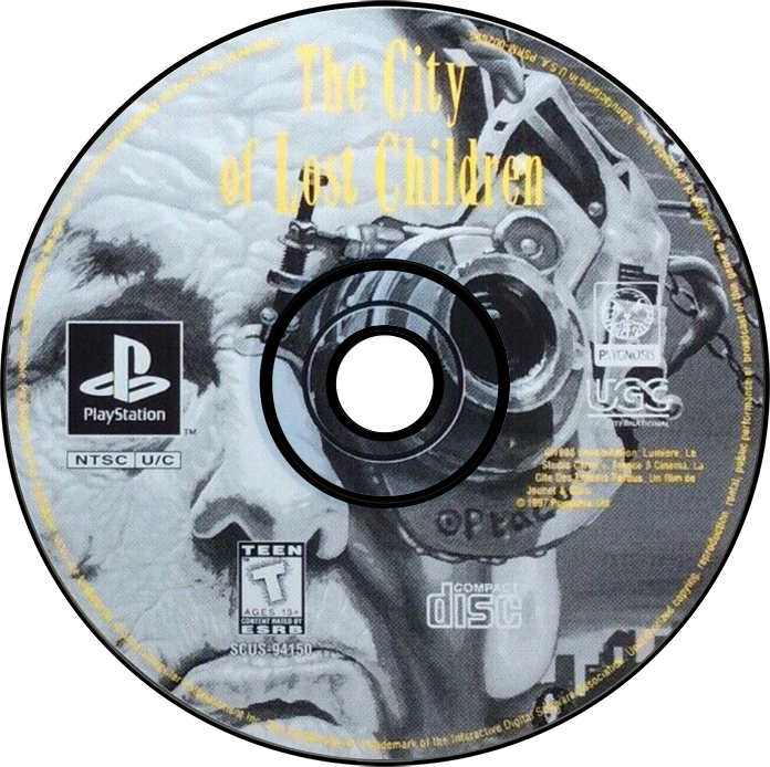 The City of Lost Children - PS1, Condition: Disc Only