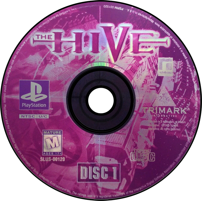 The Hive - PS1, Condition: Disc Only