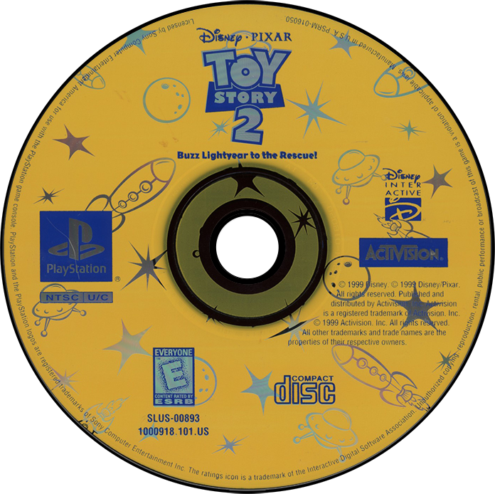 Toy Story 2 [Greatest Hits] - PS1, Condition: Disc Only