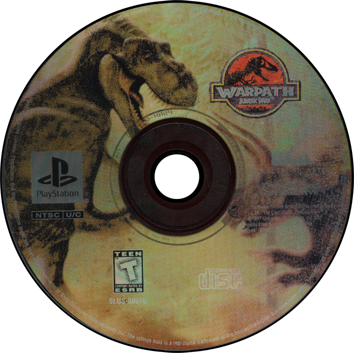 Warpath Jurassic Park - PS1, Condition: Disc Only