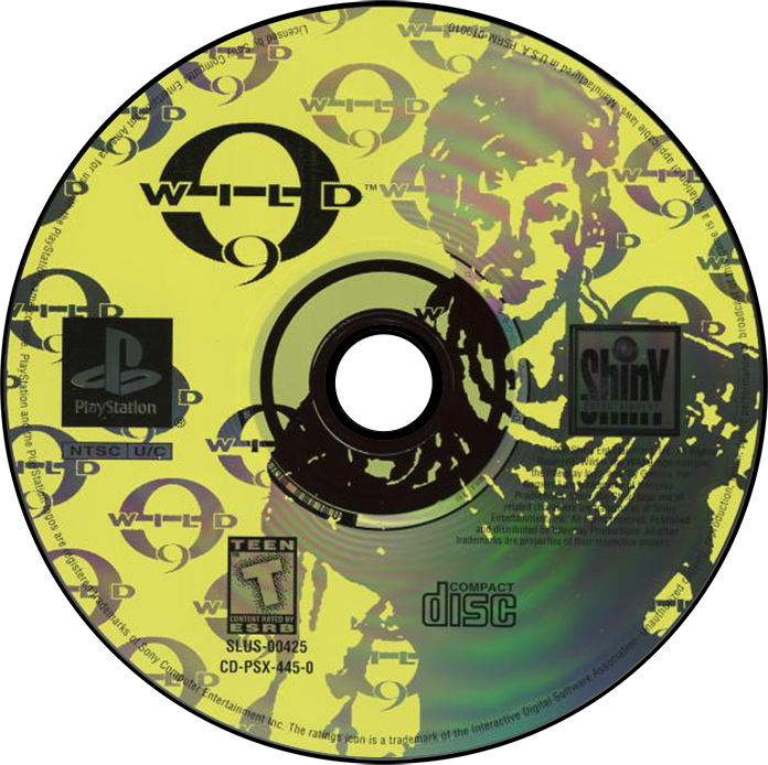 Wild 9 - PS1, Condition: Disc Only
