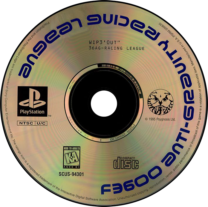 Wipeout [Greatest Hits] - PS1, Condition: Disc Only