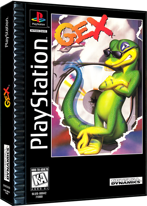Gex [Long Box] - PS1, Condition: CIB