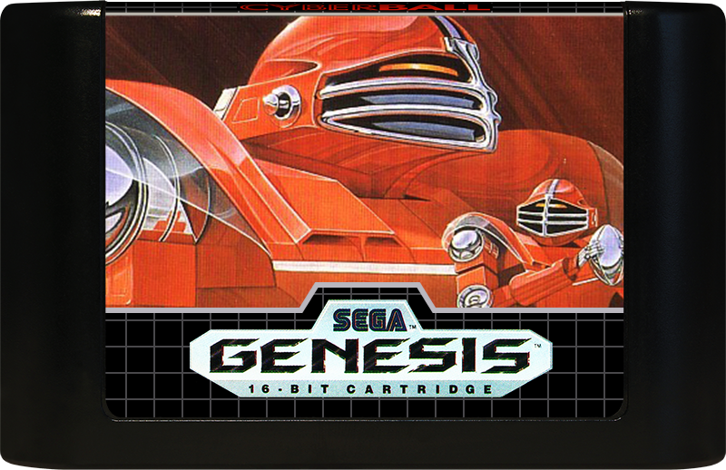 Cyberball - Genesis, Condition: Cart Only