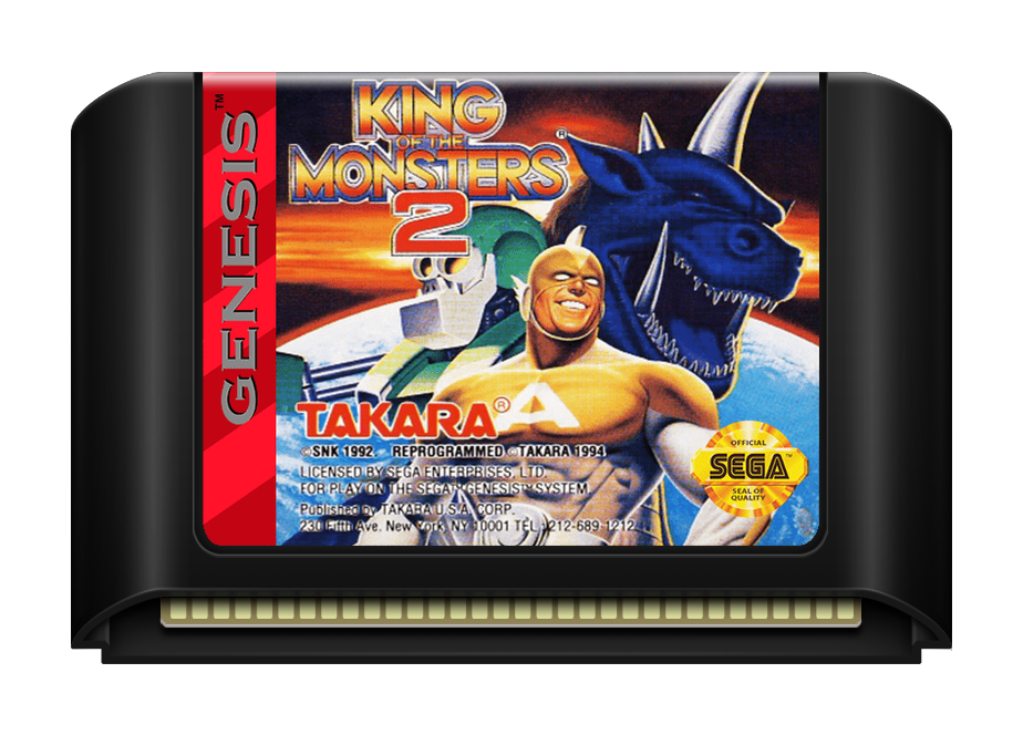 King of the Monsters 2 - Genesis, Condition: Cart Only
