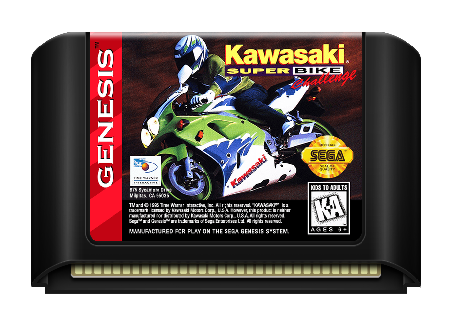 Kawasaki Superbike Challenge - Genesis, Condition: Cart Only