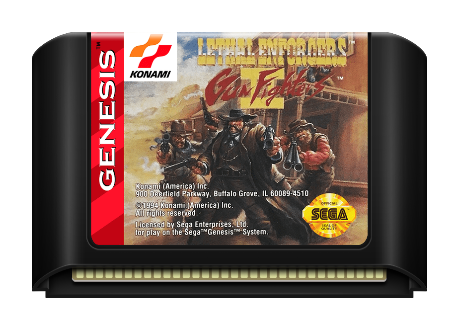 Lethal Enforcers II - Genesis, Condition: Cart Only