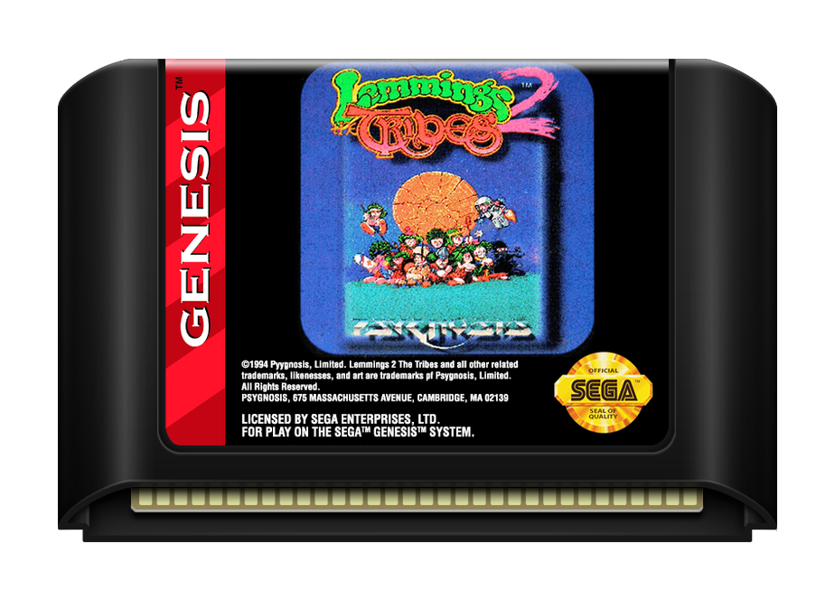 Lemmings 2 The Tribes - Genesis, Condition: Cart Only