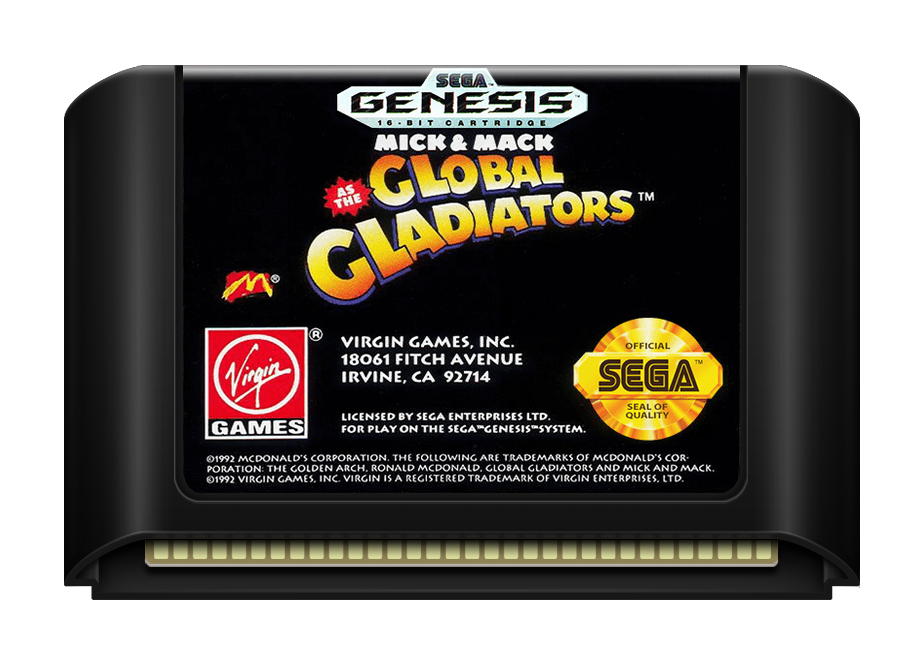 Mick and Mack Global Gladiators - Genesis, Condition: Cart Only