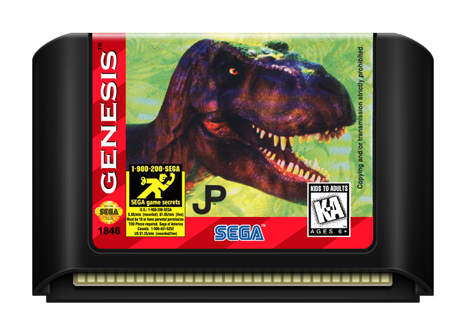 Lost World Jurassic Park - Genesis, Condition: Cart Only