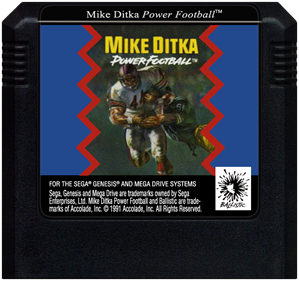 Mike Ditka Power Football - Genesis, Condition: Cart Only