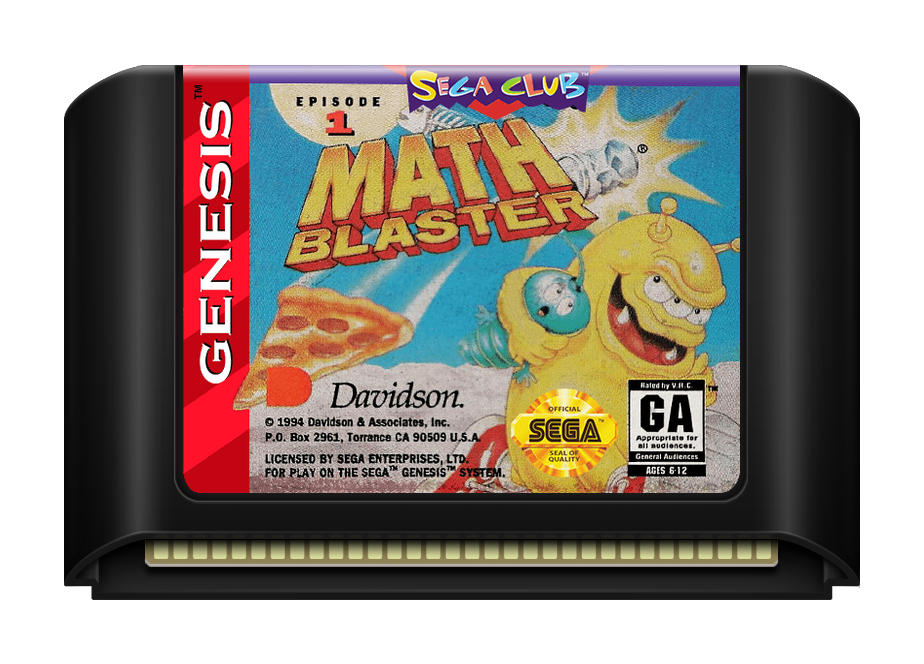 Math Blaster Episode 1 - Genesis, Condition: Cart Only