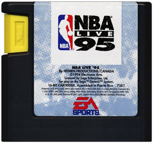 NBA Live 95 - Genesis, Condition: Cart Only