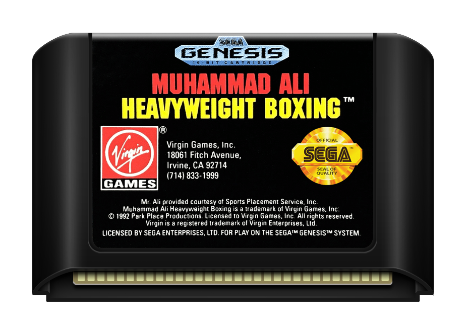 Muhammad Ali Heavyweight Boxing - Genesis, Condition: Cart Only