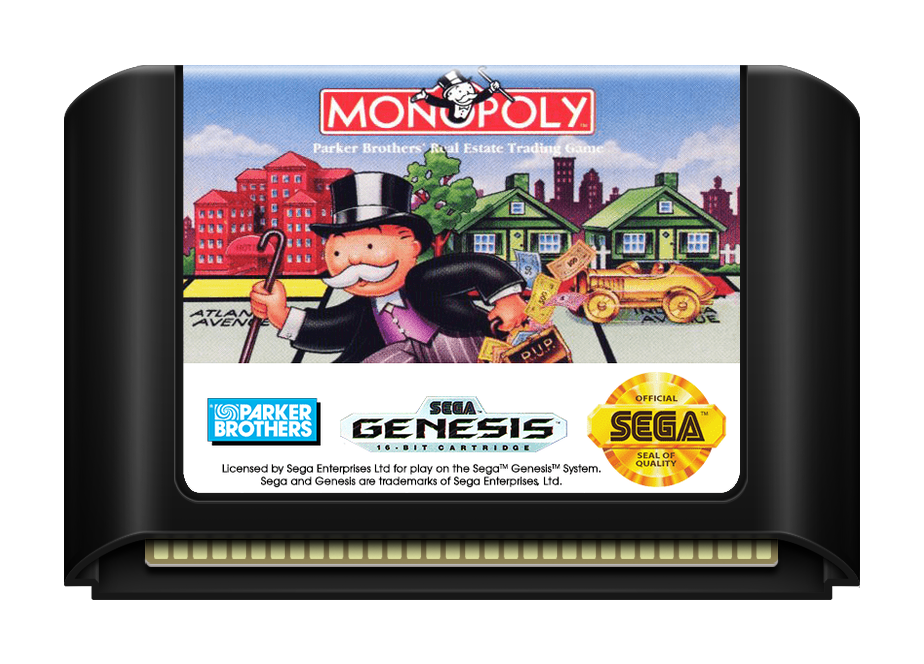 Monopoly - Genesis, Condition: Cart Only