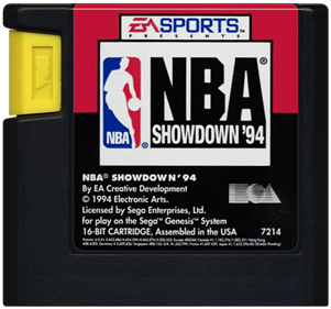 NBA Showdown 94 - Genesis, Condition: Cart Only