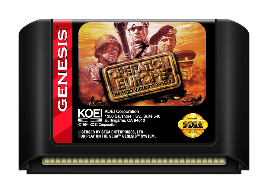 Operation Europe Path to Victory 1939-45 - Genesis, Condition: Cart Only