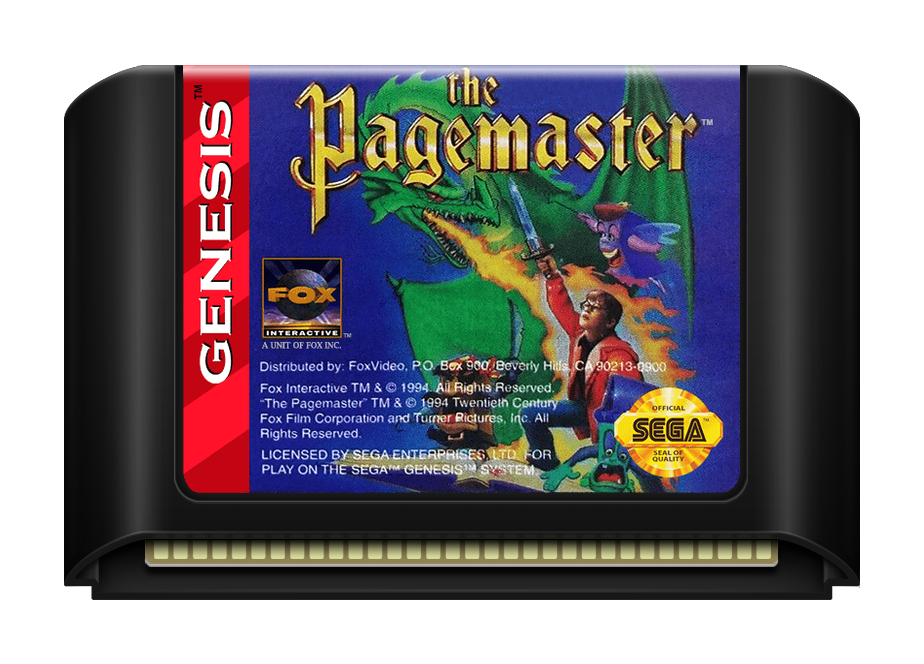Pagemaster - Genesis, Condition: Cart Only