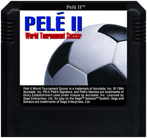Pele II: World Tournament Soccer - Genesis, Condition: Cart Only