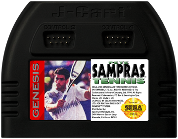 Pete Sampras Tennis - Genesis, Condition: Cart Only