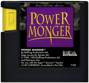 Powermonger - Genesis, Condition: Cart Only