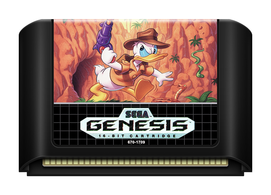 QuackShot Starring Donald Duck - Genesis, Condition: Cart Only