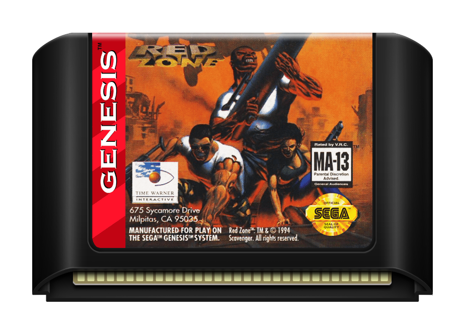 Red Zone - Genesis, Condition: Cart Only