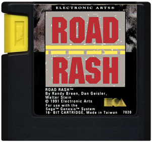 Road Rash - Genesis, Condition: Cart Only