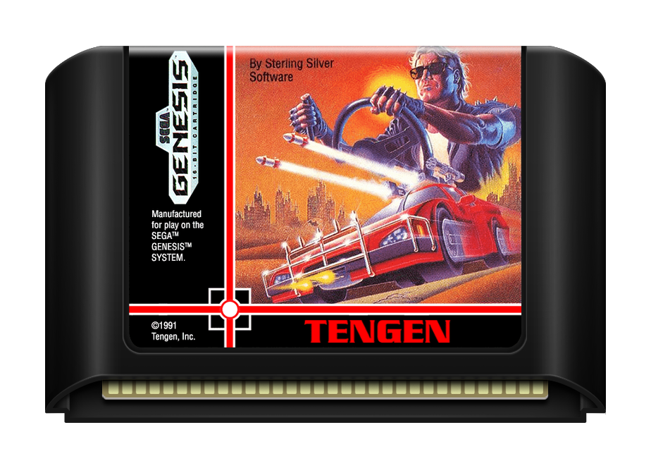 RoadBlasters - Genesis, Condition: Cart Only