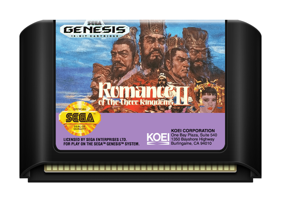 Romance of the Three Kingdoms II - Genesis, Condition: Cart Only