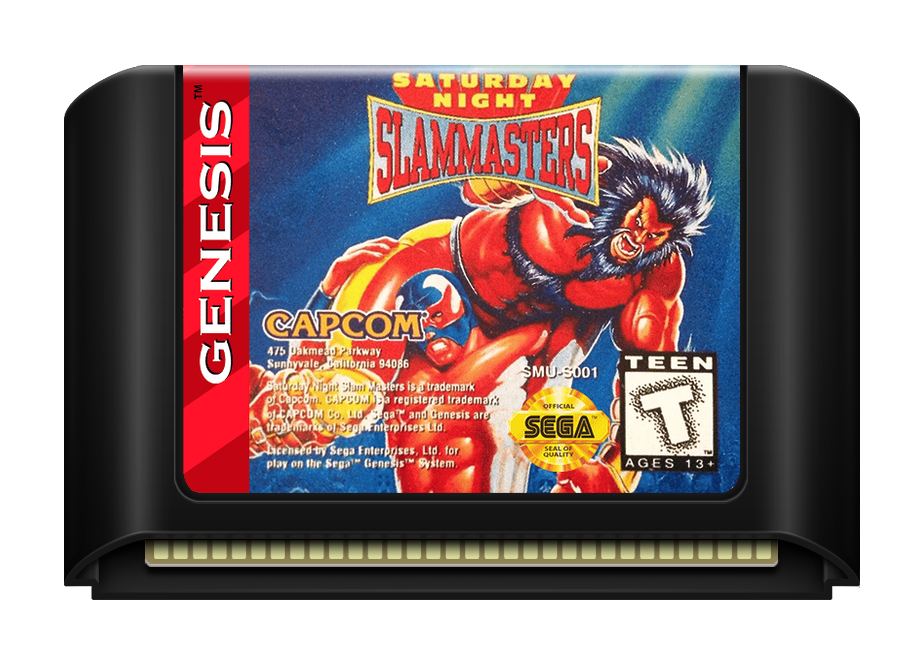 Saturday Night Slam Masters - Genesis, Condition: Cart Only