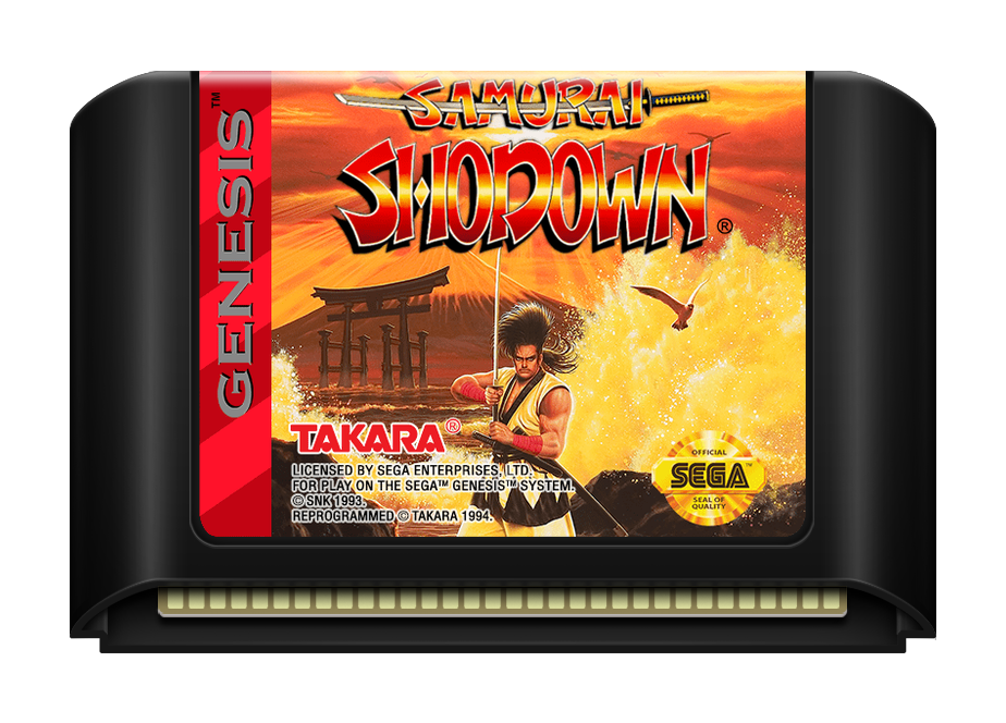 Samurai Shodown - Genesis, Condition: Cart Only