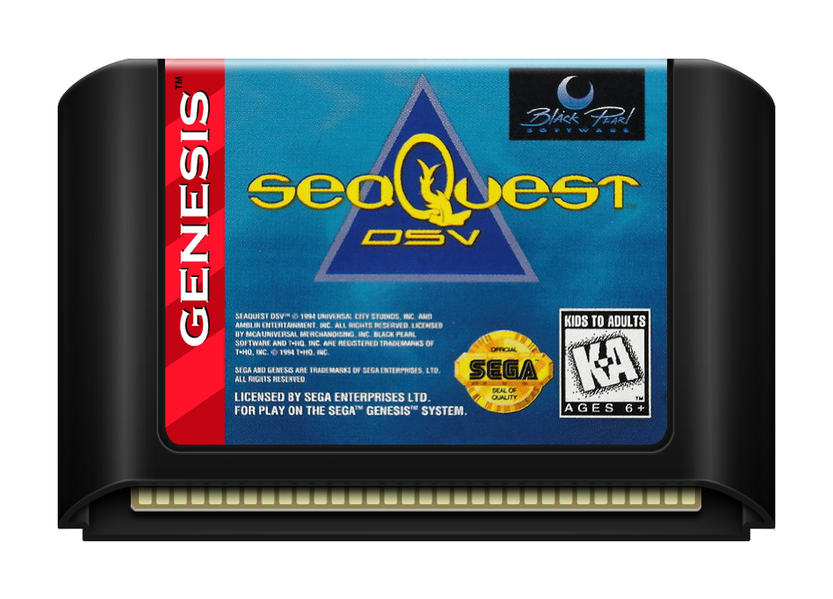 SeaQuest DSV - Genesis, Condition: Cart Only