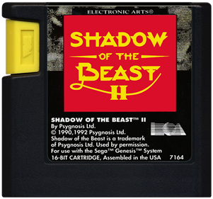 Shadow of the Beast II - Genesis, Condition: Cart Only