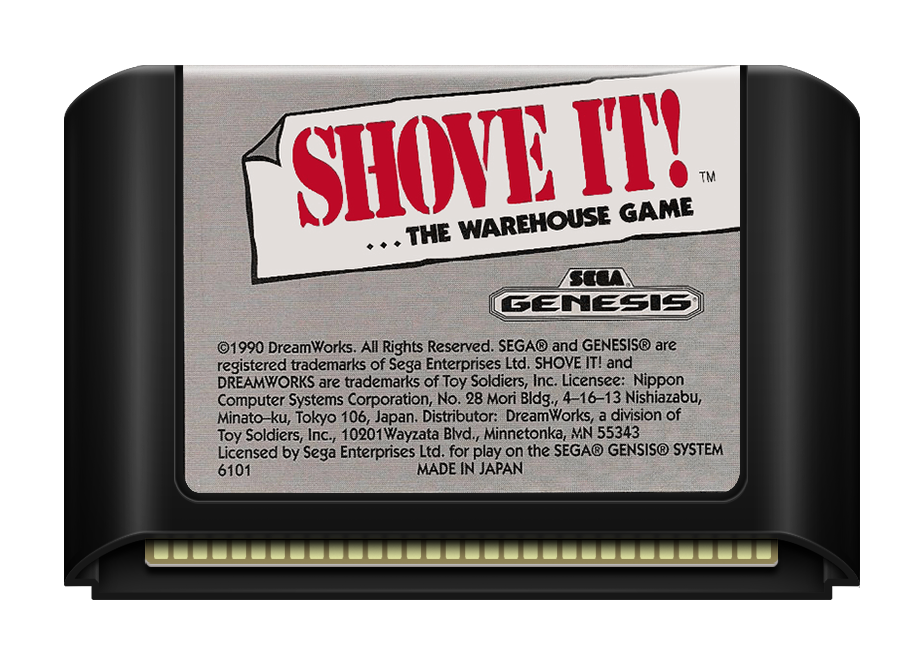 Shove It - Genesis, Condition: Cart Only