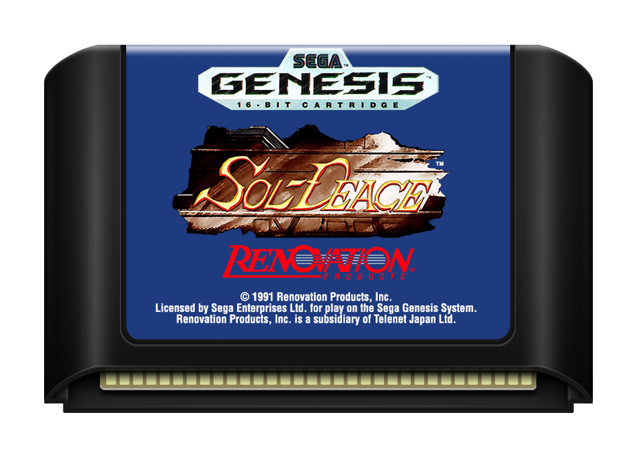 Sol-Deace - Genesis, Condition: Cart Only