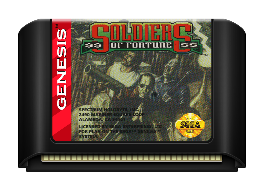 Soldiers of Fortune - Genesis, Condition: Cart Only