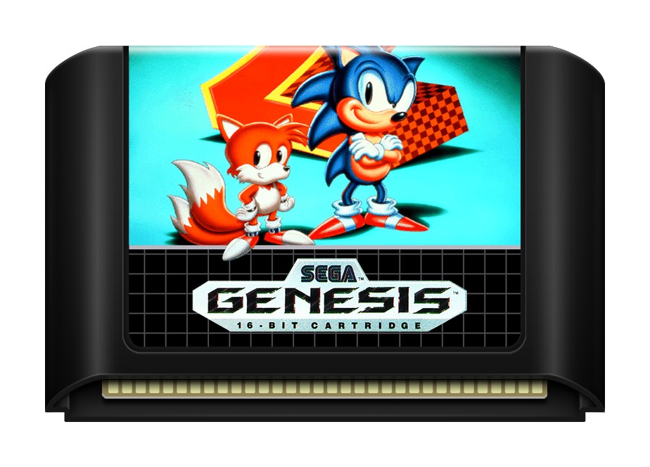 Sonic the Hedgehog 2 - Genesis, Condition: Cart Only