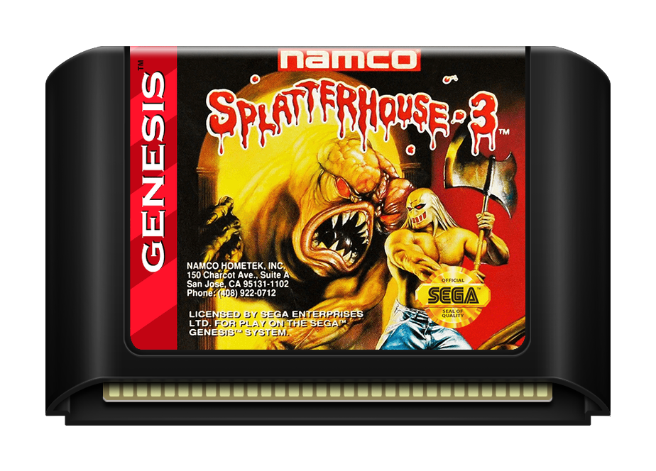 Splatterhouse 3 - Genesis, Condition: Cart Only