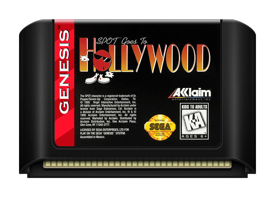 Spot Goes To Hollywood - Genesis, Condition: Cart Only