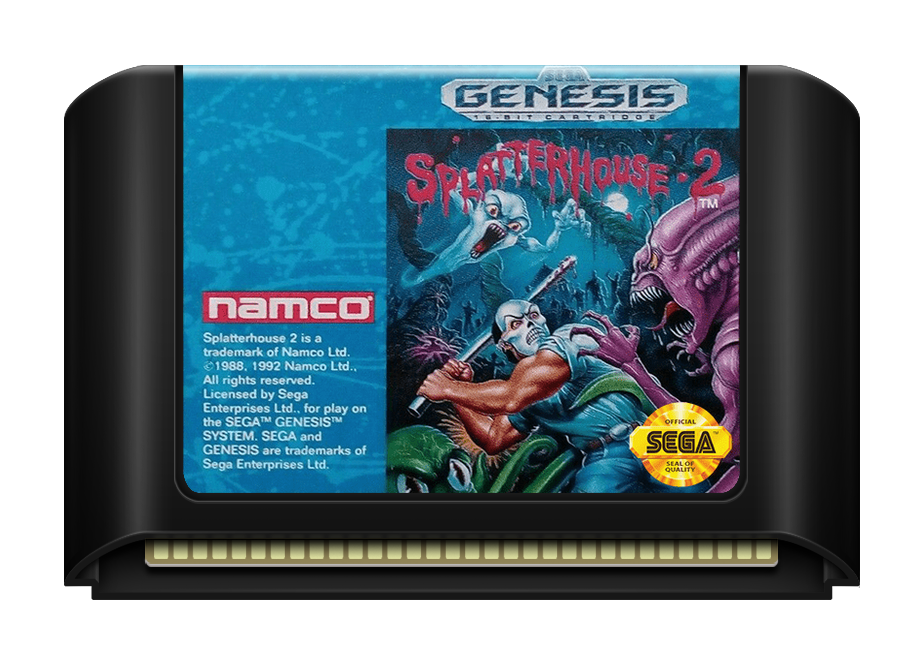 Splatterhouse 2 - Genesis, Condition: Cart Only