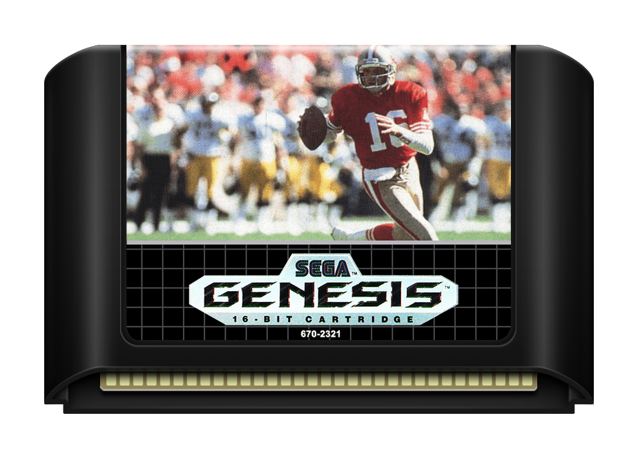 Sports Talk Football '93 Starring Joe Montana - Genesis, Condition: Cart Only