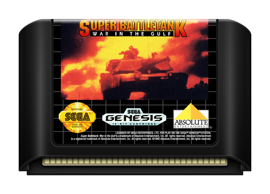 Super Battletank War in the Gulf - Genesis, Condition: Cart Only