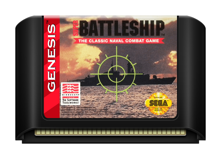 Super Battleship - Genesis, Condition: Cart Only
